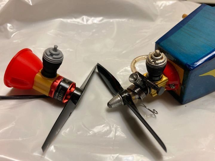 Cox TD .010 motor mounts